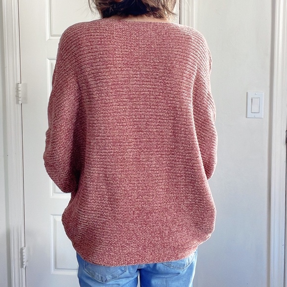 06 Cozy Chenille Batwing Sleeve Sweater Top - Picture 12 of 14